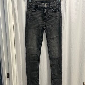 White House Black Market Dark Gray Skinny Jeans